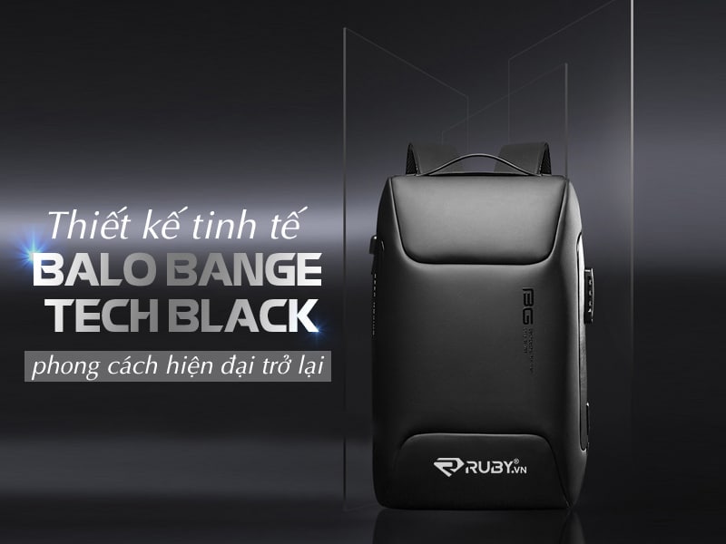 Balo Bange Tech Black