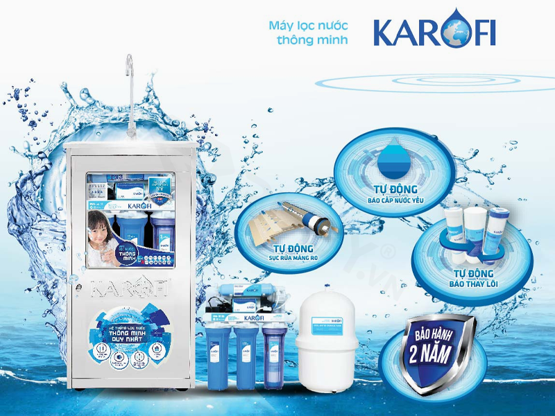 Cách bảo quản máy lọc nước Karaofi