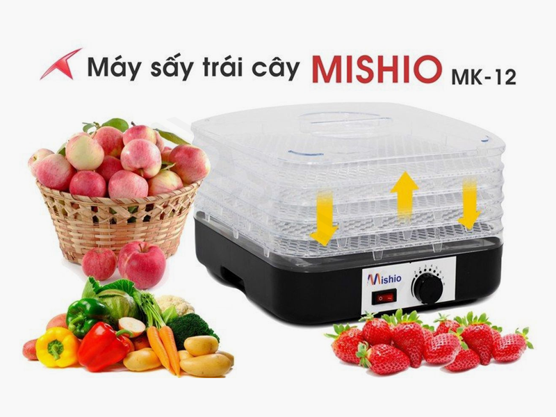Máy sấy thực phẩm Mishio MK12