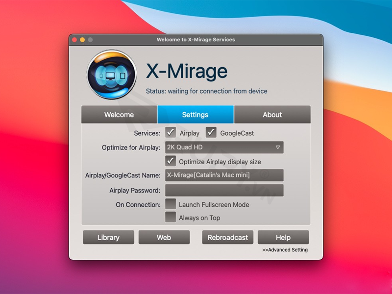 Phần mềm X-Mirage