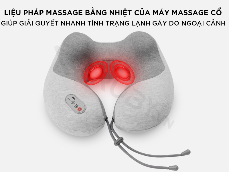 Liệu pháp massage nhiệt trên máy massage