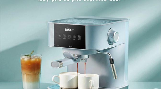 Giới thiệu máy pha cà phê Bear